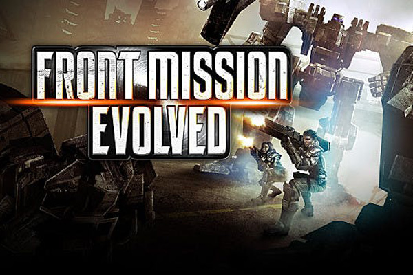front mission evolved title banner